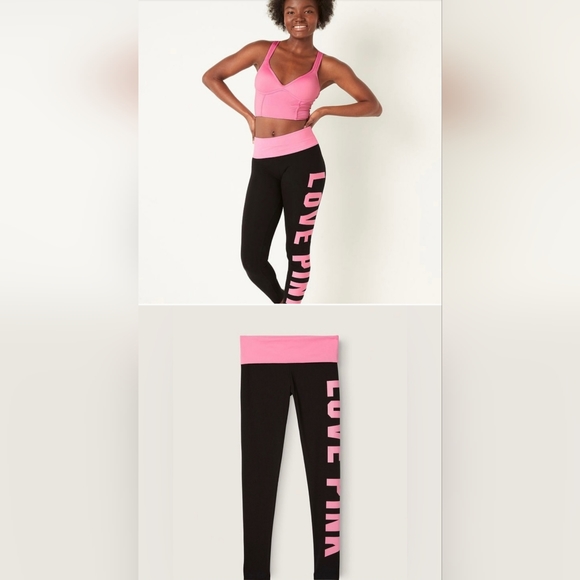 PINK Victoria's Secret Pants - Nwt Victoria Secret Cotton Leggings